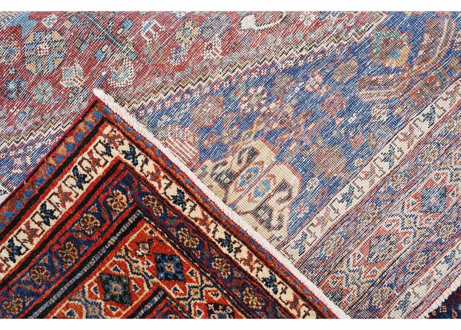Vintage Shiraz Traditional Area Rugs for Living Room 6x4 ft WoolCotton- Rugs Turkey