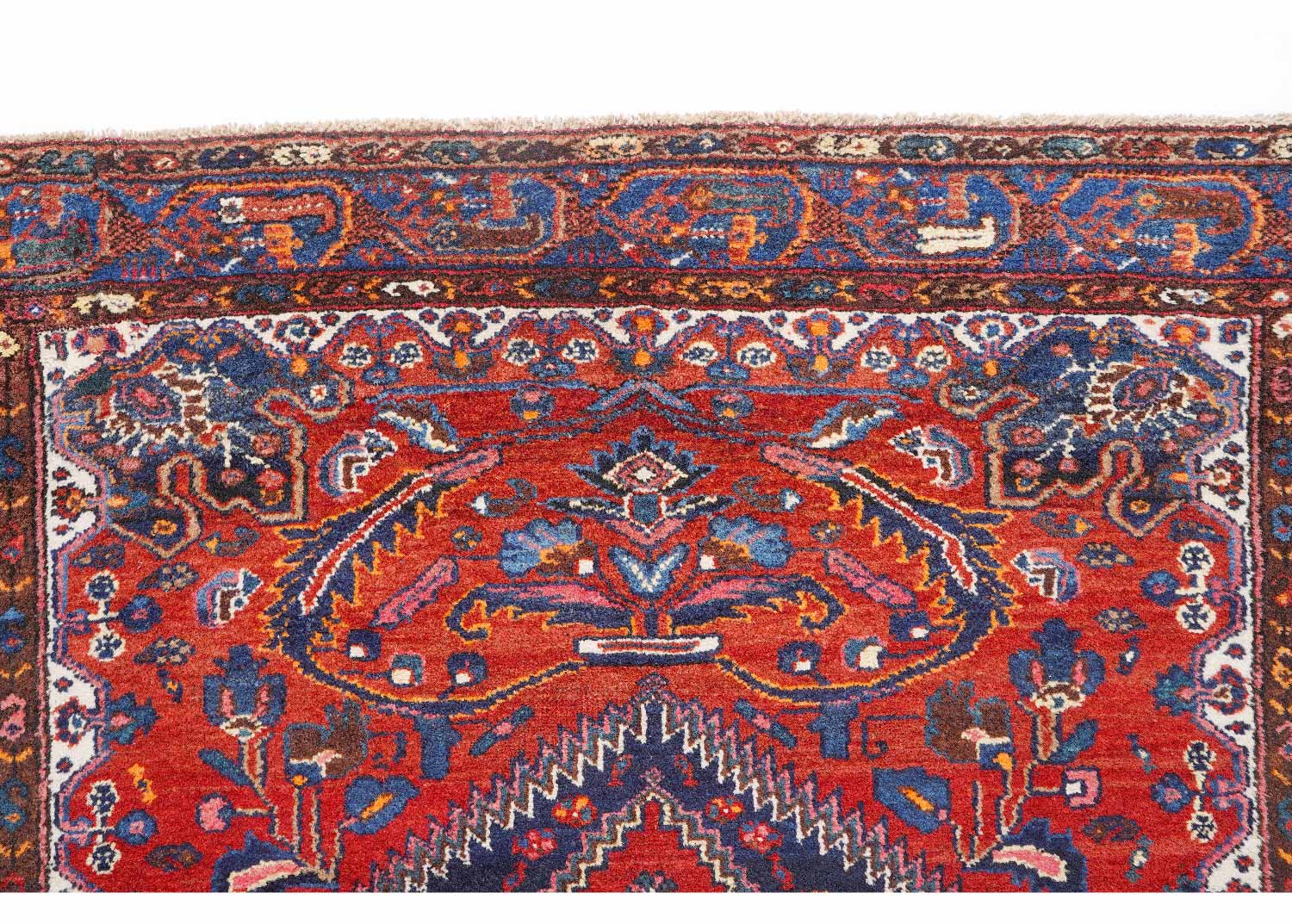Authentic Anatolia Semi-old Hand Knotted Area Rugs Traditional 7.8x4.4 ft- Rugs Turkey