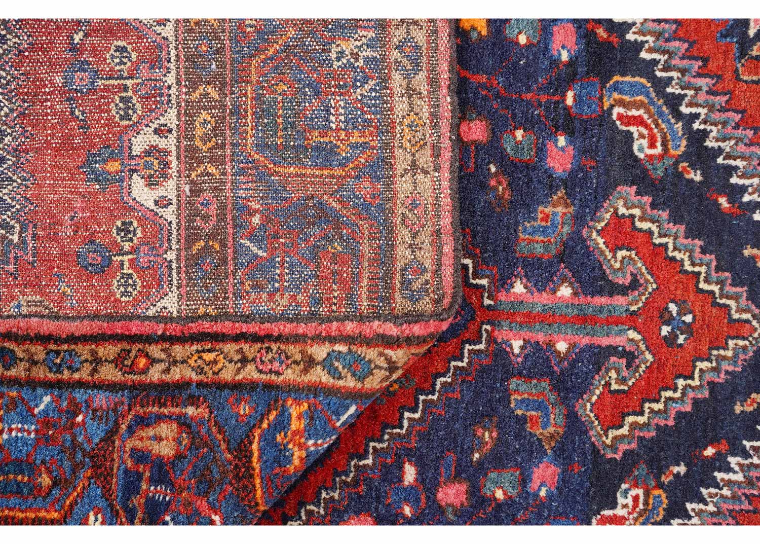 Authentic Anatolia Semi-old Hand Knotted Area Rugs Traditional 7.8x4.4 ft- Rugs Turkey