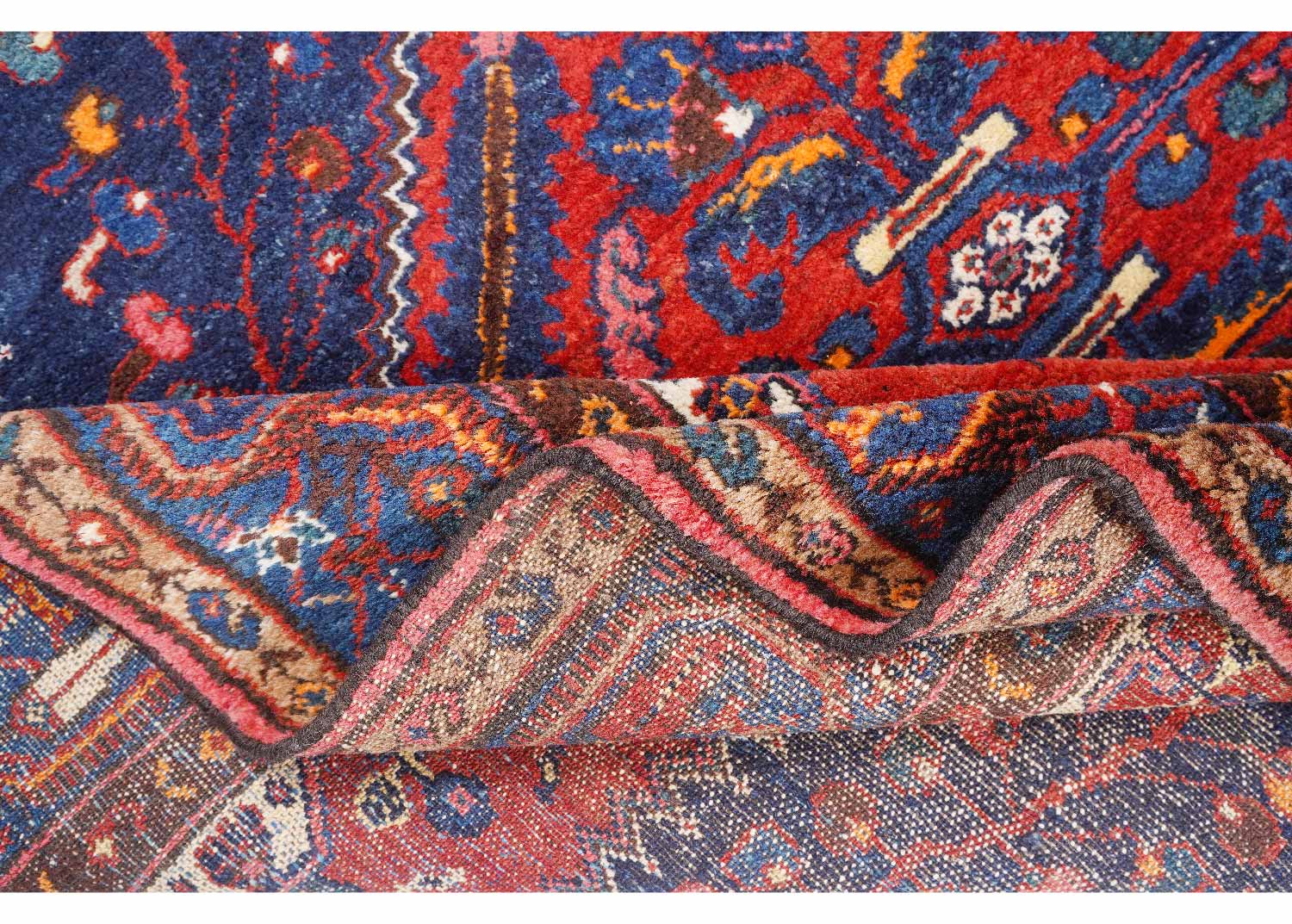 Authentic Anatolia Semi-old Hand Knotted Area Rugs Traditional 7.8x4.4 ft- Rugs Turkey