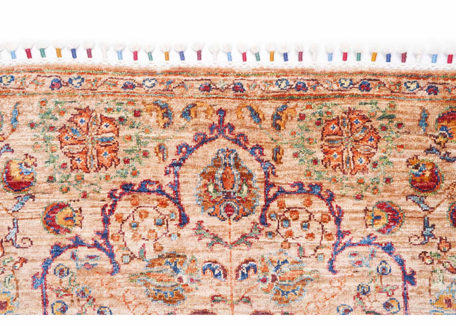 Best Rug for Living Room Hand-Knotted Traditional Bronze & Orange Oriental Rug 3.x4.6 ft - Rugs Turkey