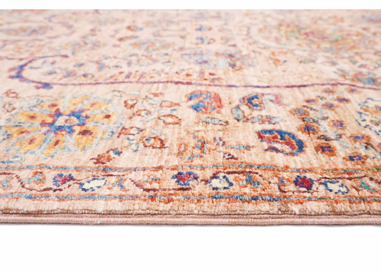 Best Rug for Living Room Hand-Knotted Traditional Bronze & Orange Oriental Rug 3.x4.6 ft - Rugs Turkey