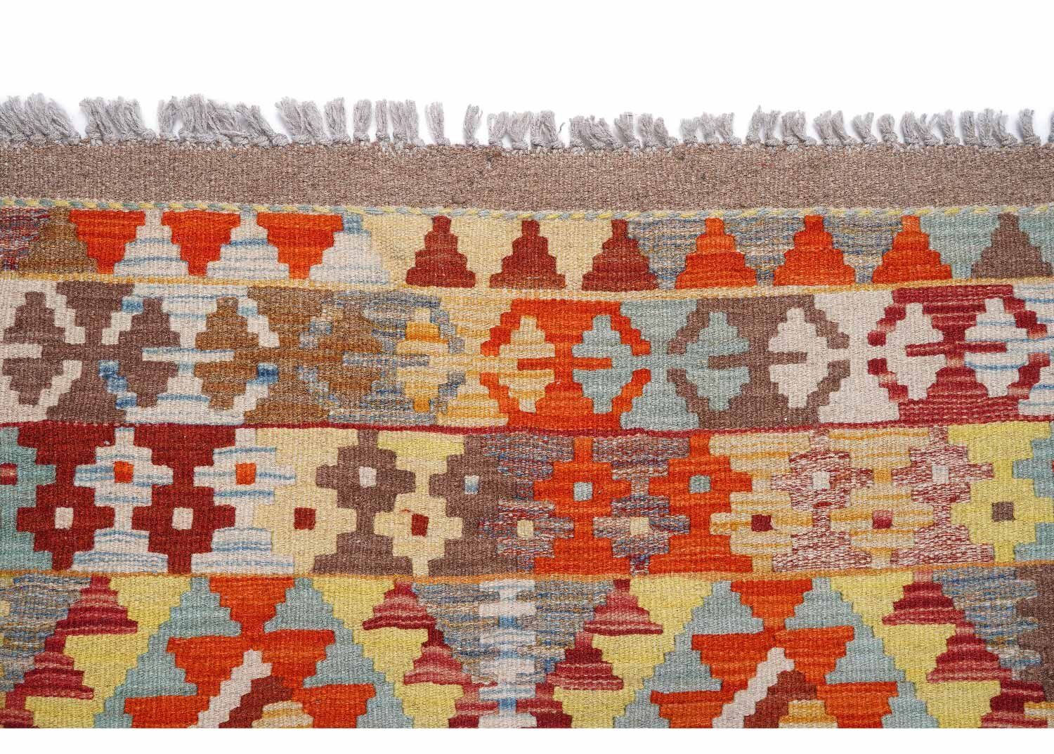 Classic Kayseri Kilim 6 x 4 Carpet Geometric Pattern Handwoven - Rugs Turkey