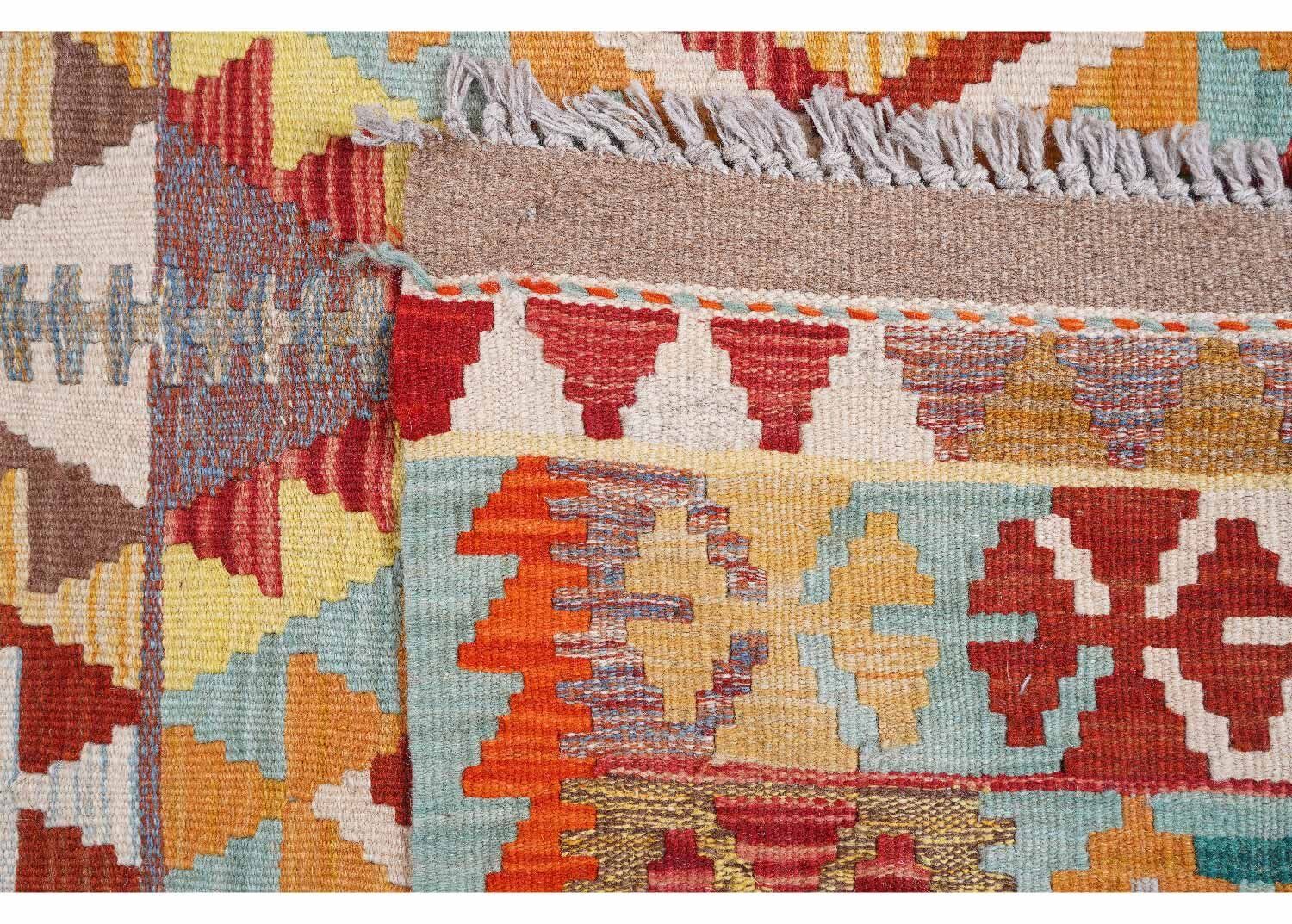 Classic Kayseri Kilim 6 x 4 Carpet Geometric Pattern Handwoven - Rugs Turkey