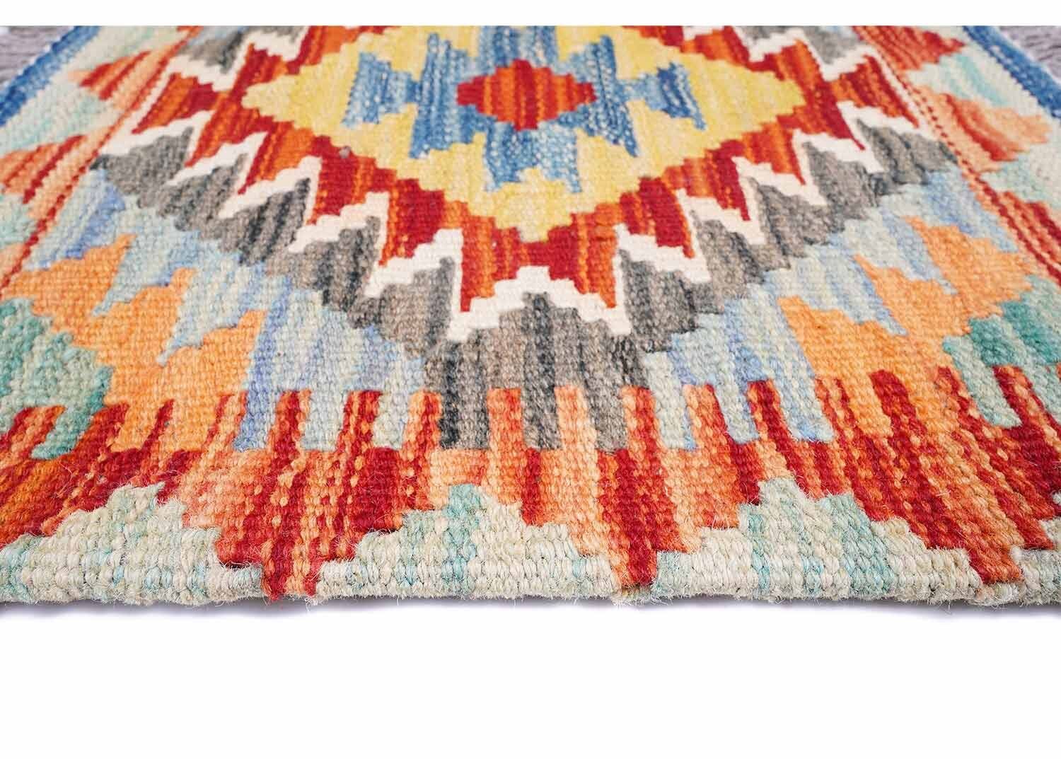 Colorful Sofa Cushions Kilim Pillow 1.48x1.64 ft Handwoven - Rugs Turkey