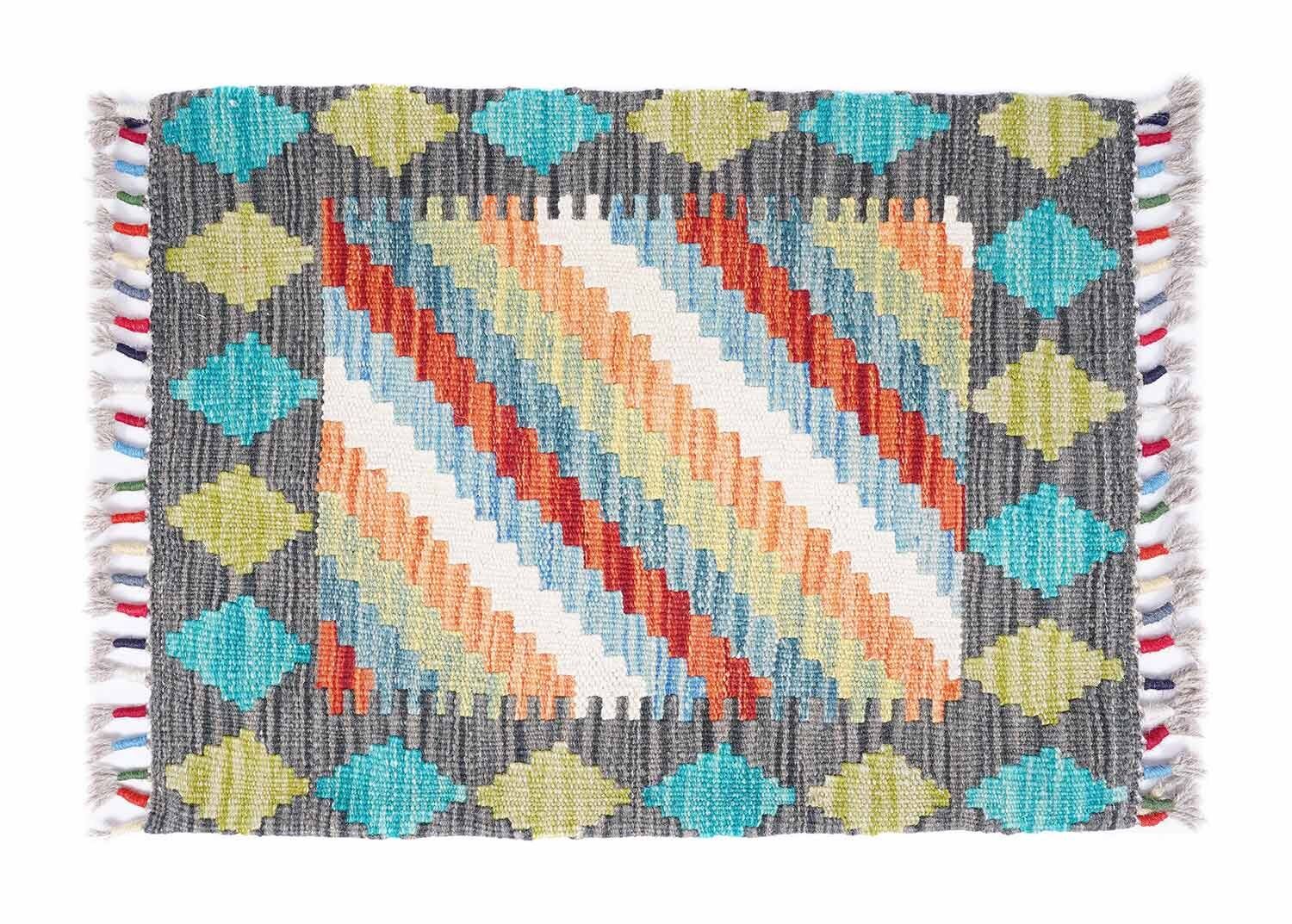 Decorative Pillows for Sofa Handwoven with Wool 1.44x1.90 ft - Rugs Turkey