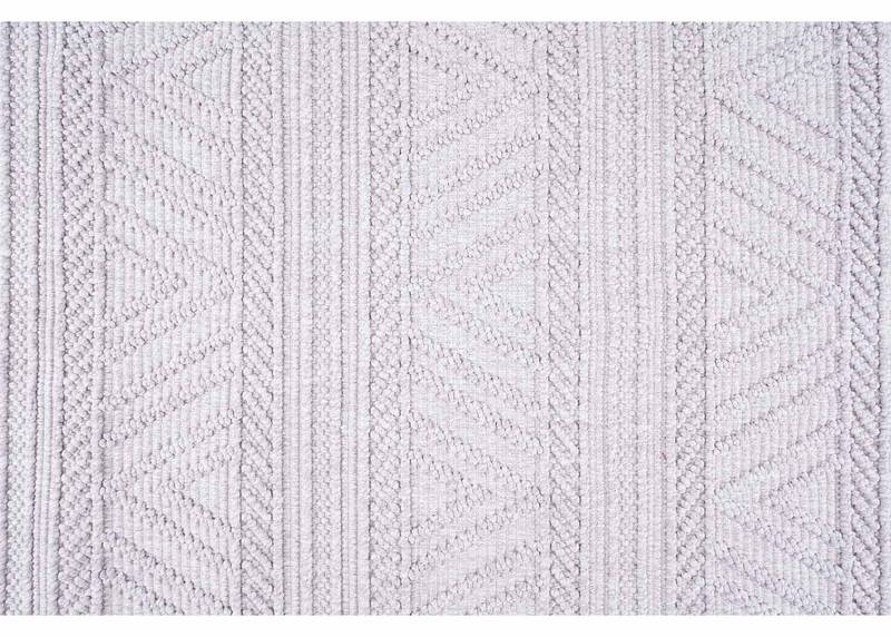 Grey Bohem Modern Stripe Rug for Living Room, Dining Room, Office 5x7 ft - Rugs Turkey