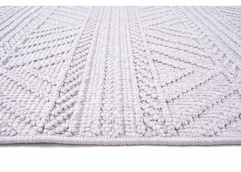 Grey Bohem Modern Stripe Rug for Living Room, Dining Room, Office 5x7 ft - Rugs Turkey