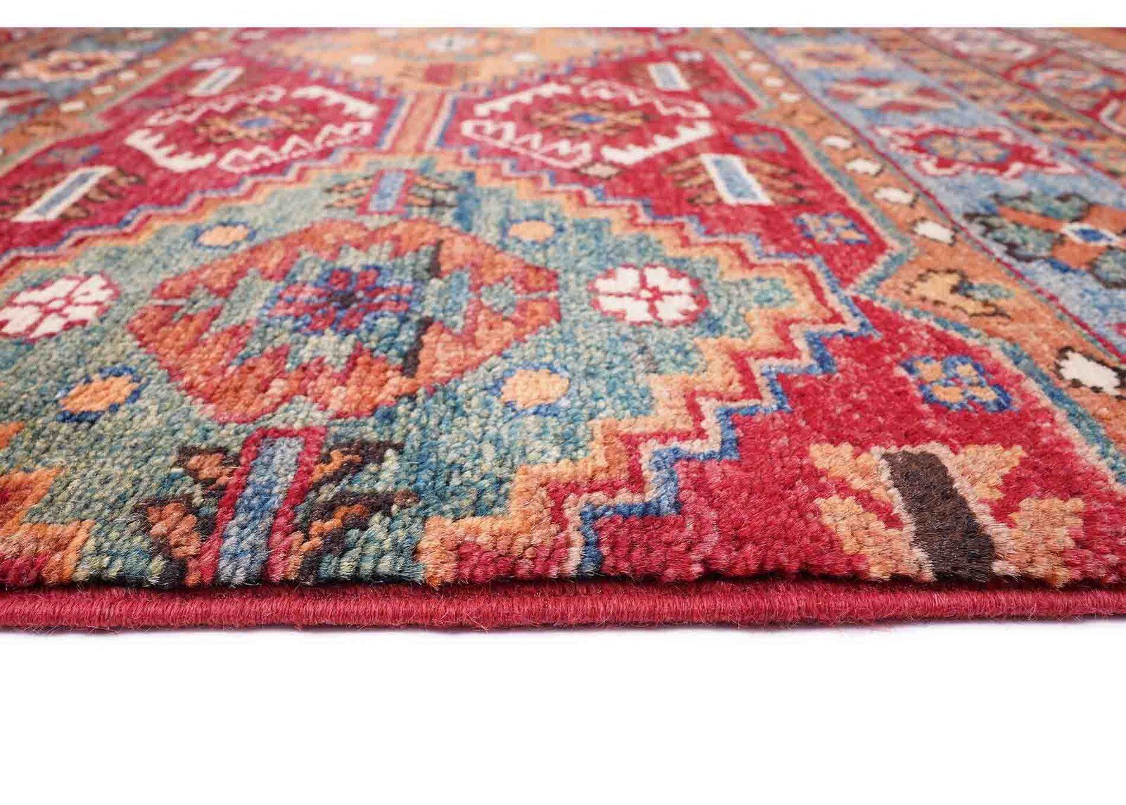 Horcun Design Stripe Red Carpet Runner for Sale Handknotted 9.7x2.7 ft - Image 7