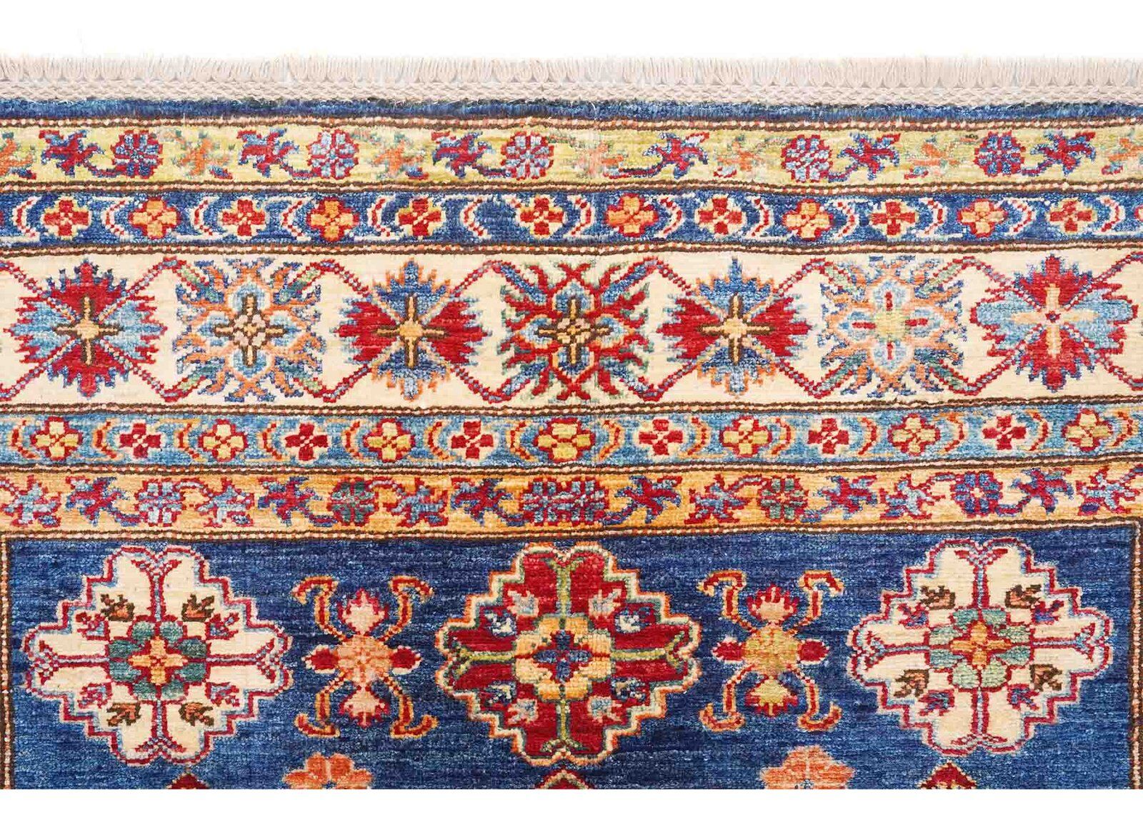 Luxury Sherwan Traditional Rug Living Room 6.6x4.8 ft Wool-Cotton - Rugs Turkey