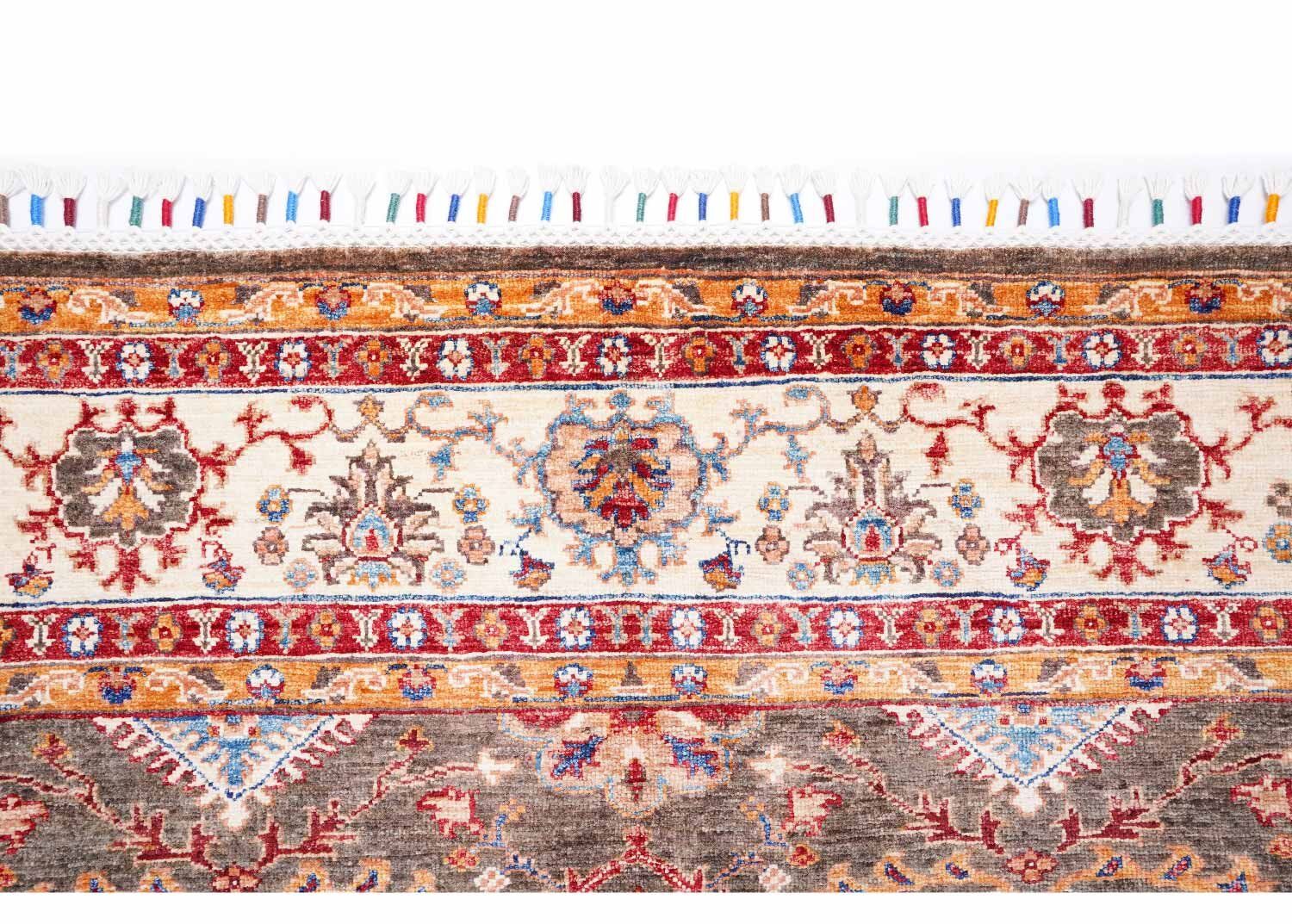 Exclusive Sultani Brown Oriental Rug 7.8x5.8 Hand-Knotted Traditional - Rugs Turkey