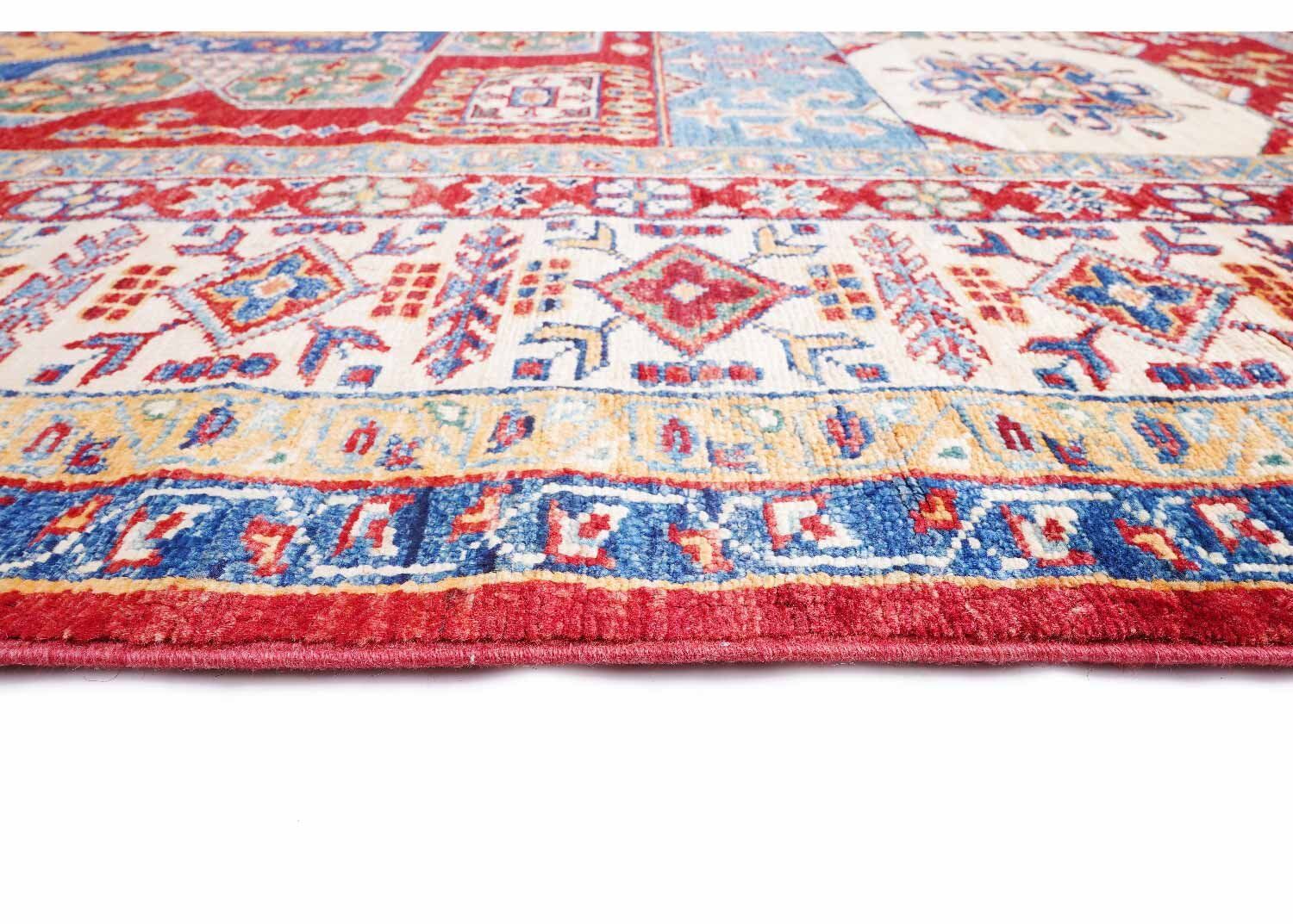 Luxury Sherwan Traditional Red Wool Rug 9x5.9 ft Geometric Pattern - Rugs Turkey - Rugs Turkey