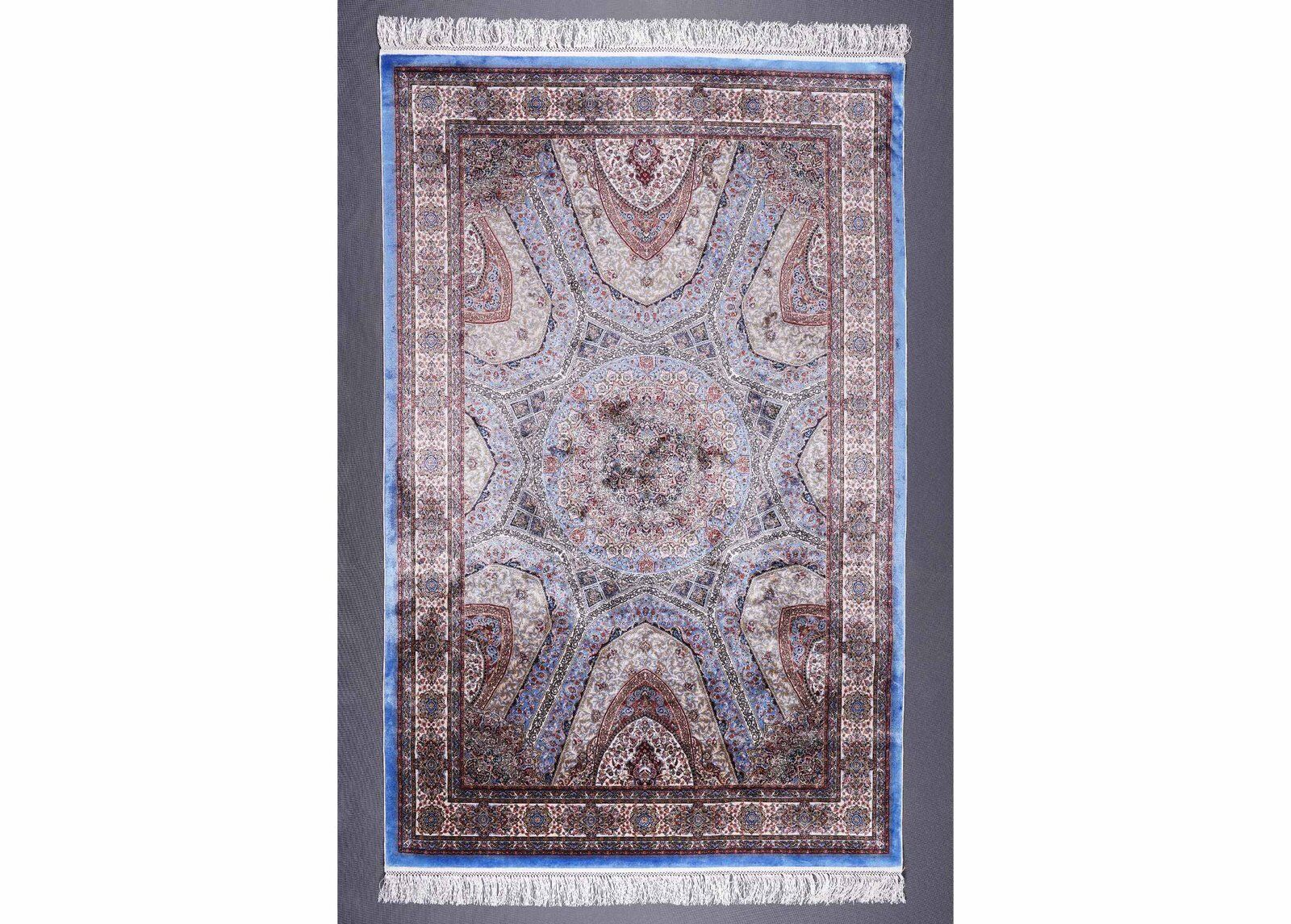 Ayasofya Oriental Pattern 4x6 Washable Rug - Machine made Bamboo-Silk - Rugs Turkey