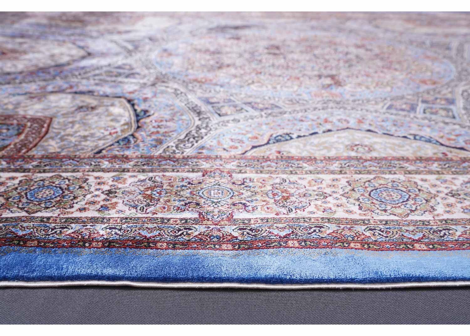 Ayasofya Oriental Pattern 4x6 Washable Rug - Machine made Bamboo-Silk - Rugs Turkey