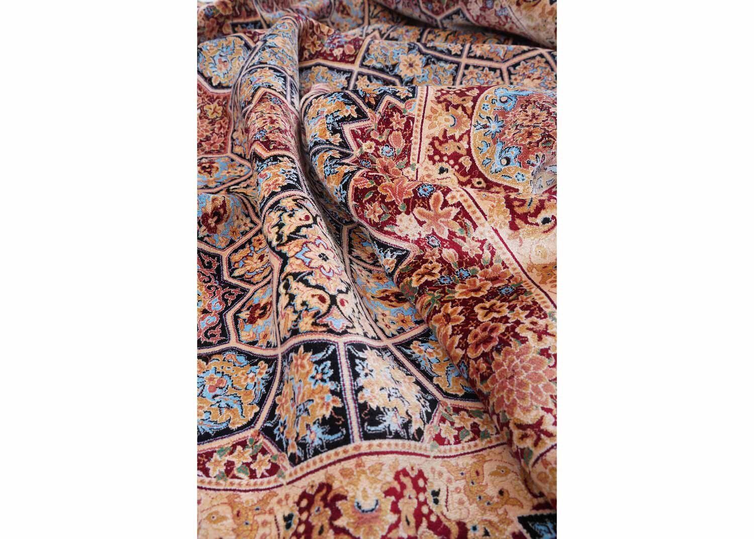 Luxury Tugra Oriental Pattern Bamboo-Silk 7x5 Area Rug - Rugs Turkey