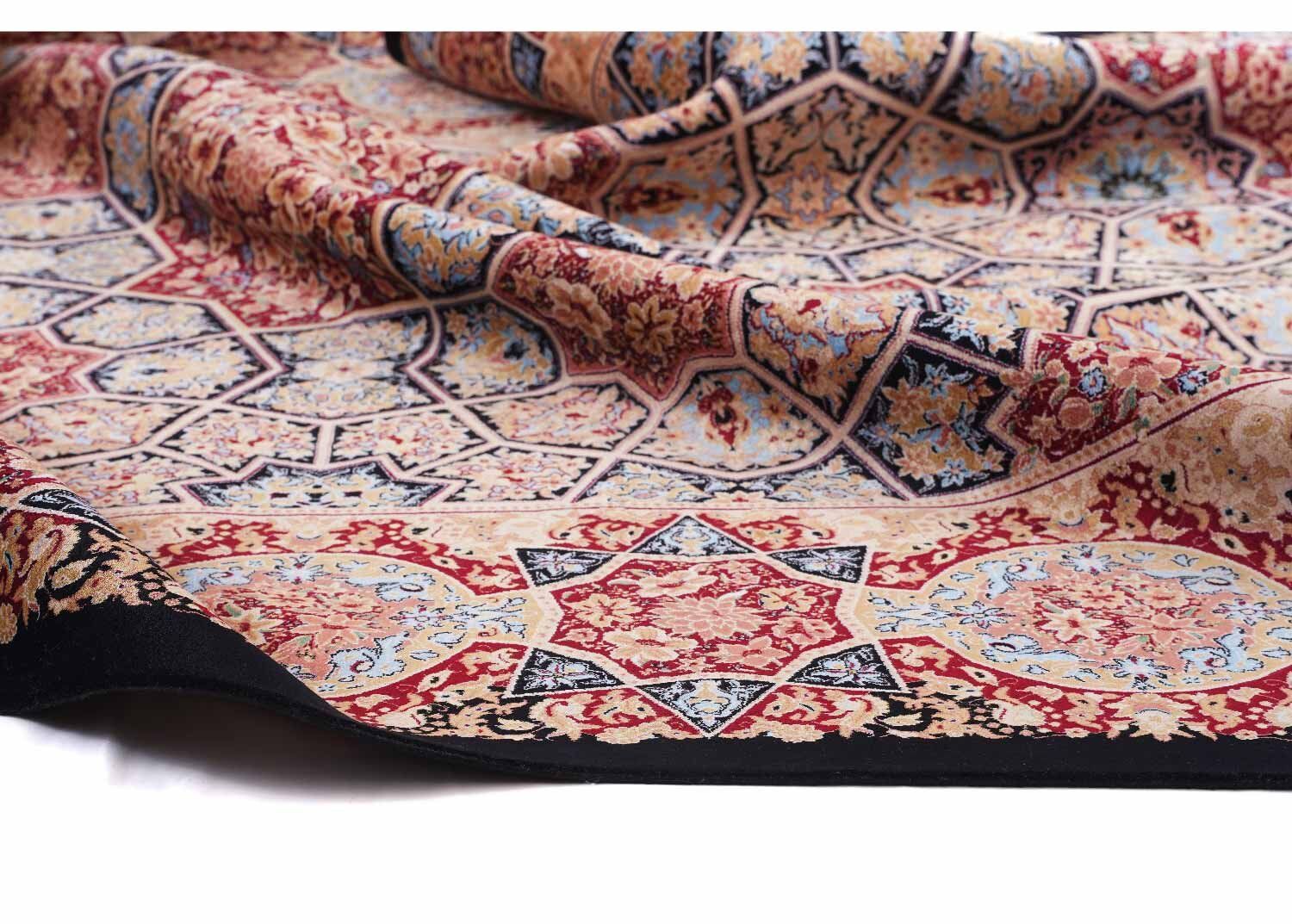 Luxury Tugra Oriental Pattern Bamboo-Silk 7x5 Area Rug - Rugs Turkey