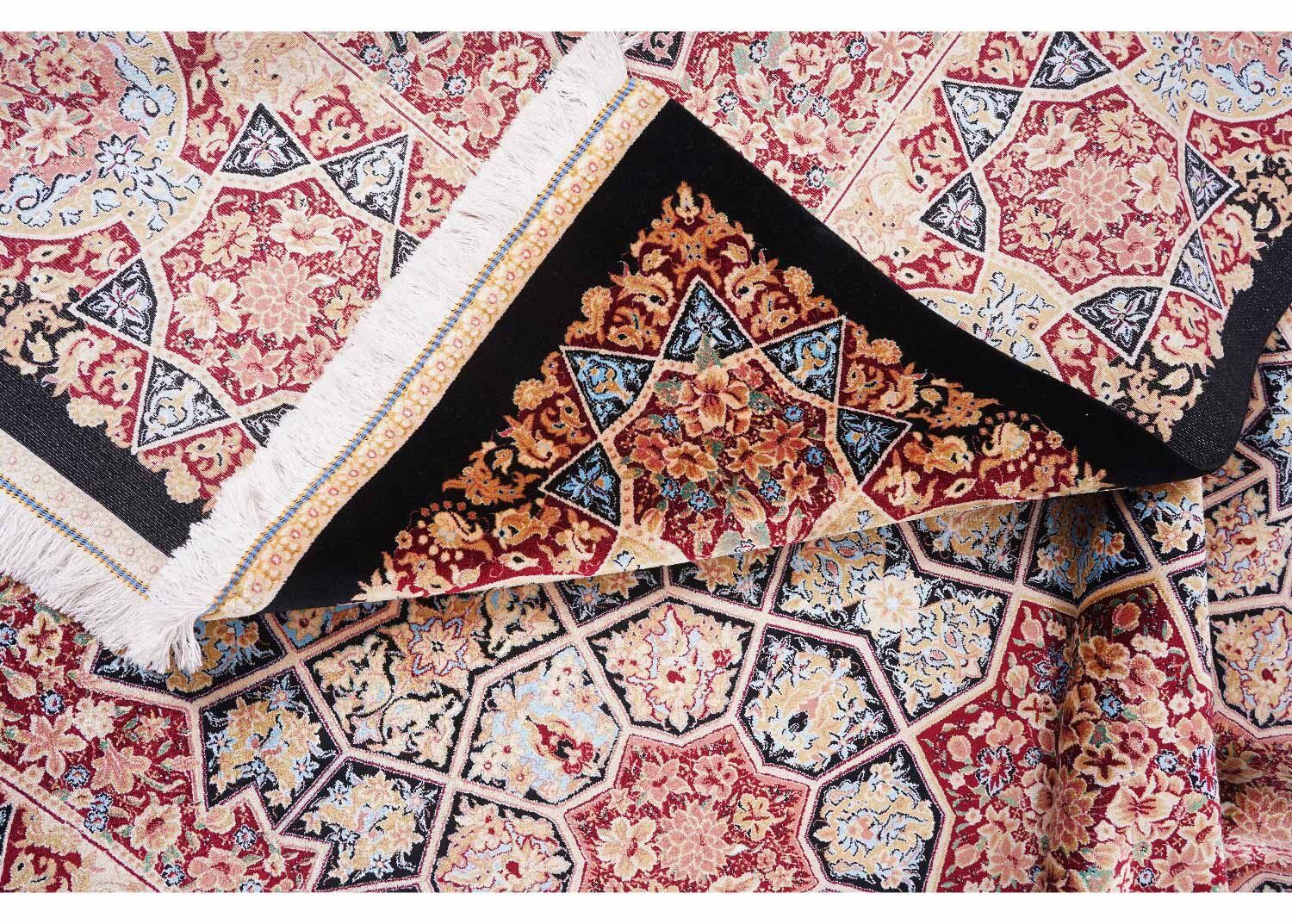 Luxury Tugra Oriental Pattern Bamboo-Silk 7x5 Area Rug - Rugs Turkey
